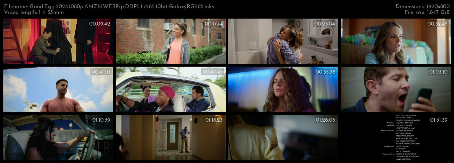 Good Egg 2023 1080p AMZN WEBRip DDP5 1 x265 10bit GalaxyRG265