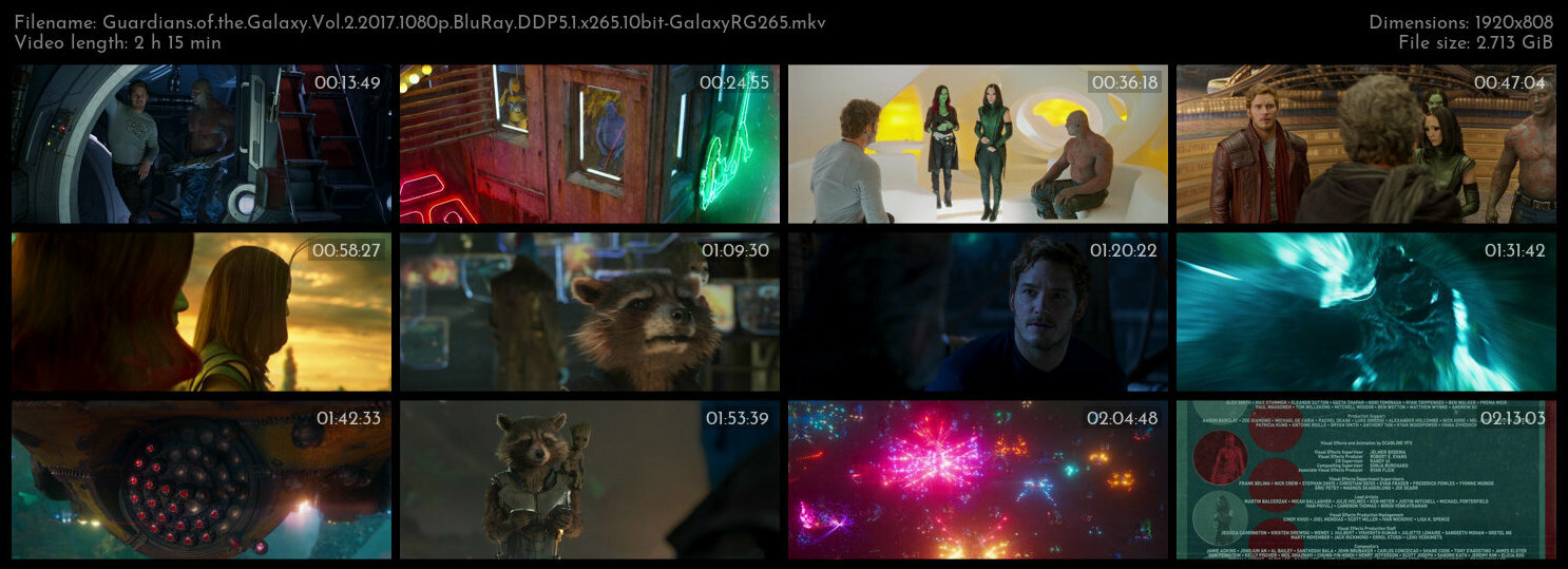 Guardians of the Galaxy Vol 2 2017 1080p BluRay DDP5 1 x265 10bit GalaxyRG265