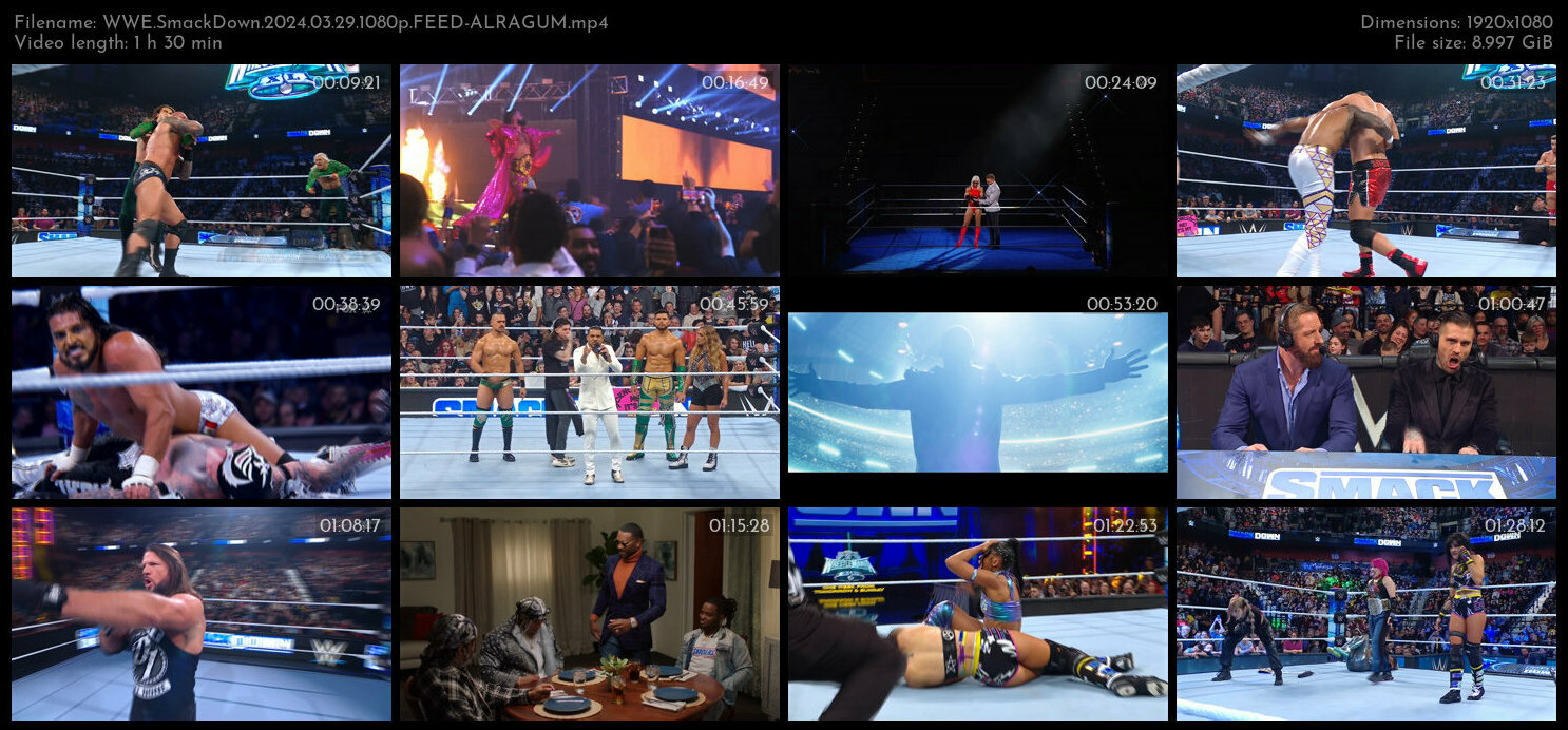 WWE SmackDown 2024 03 29 1080p FEED ALRAGUM TGx