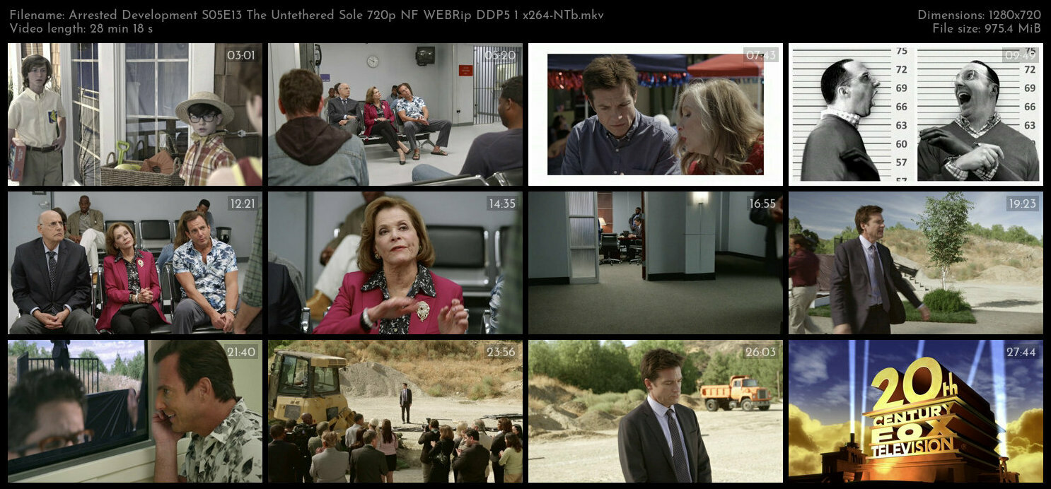 Arrested Development S05E13 The Untethered Sole 720p NF WEBRip DDP5 1 x264 NTb TGx