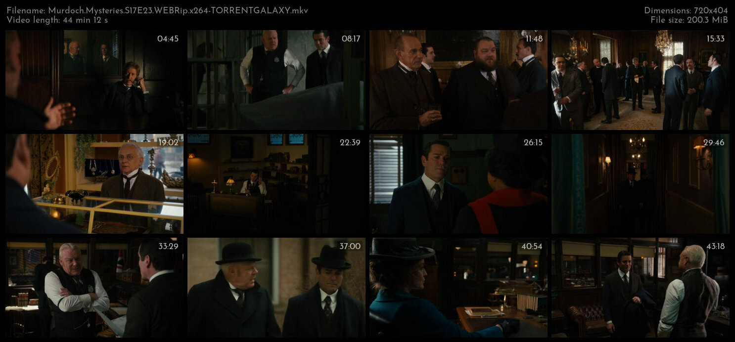 Murdoch Mysteries S17E23 WEBRip x264 TORRENTGALAXY