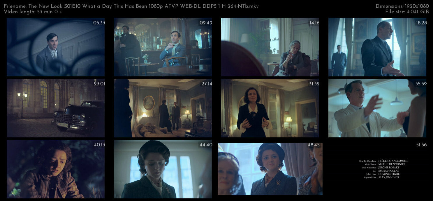 The New Look S01E10 What a Day This Has Been 1080p ATVP WEB DL DDP5 1 H 264 NTb TGx