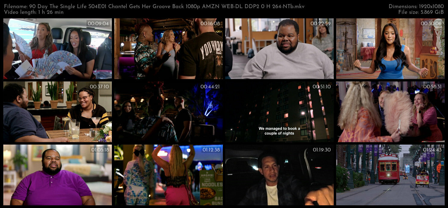 90 Day The Single Life S04E01 Chantel Gets Her Groove Back 1080p AMZN WEB DL DDP2 0 H 264 NTb TGx