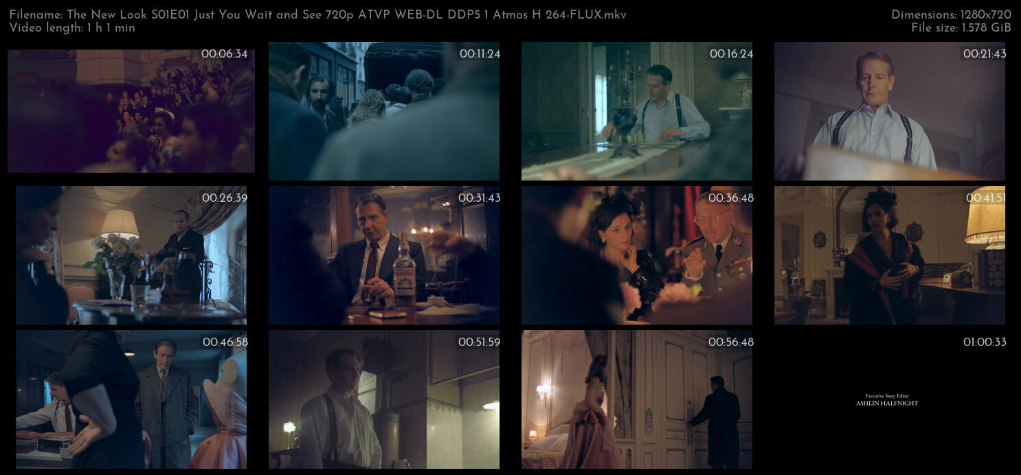 The New Look S01E01 Just You Wait and See 720p ATVP WEB DL DDP5 1 Atmos H 264 FLUX TGx