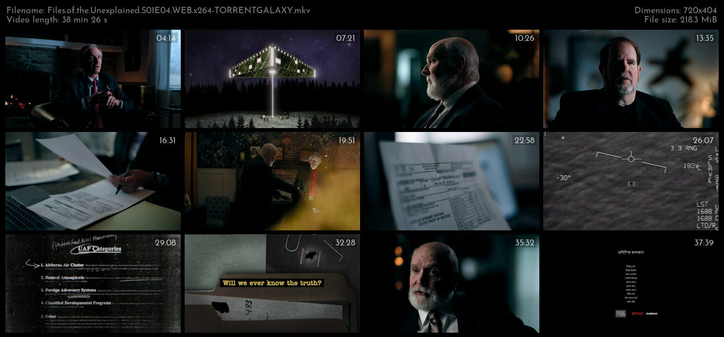 Files of the Unexplained S01E04 WEB x264 TORRENTGALAXY