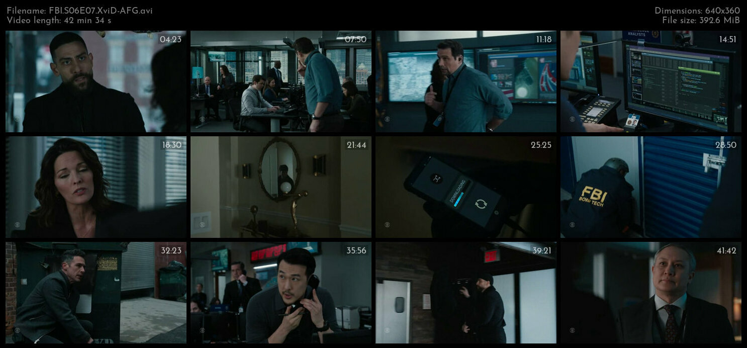 FBI S06E07 XviD AFG TGx