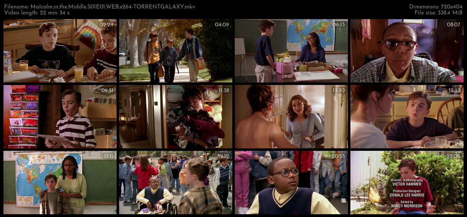 Malcolm in the Middle S01E01 WEB x264 TORRENTGALAXY