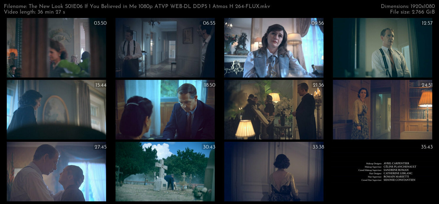 The New Look S01E06 If You Believed in Me 1080p ATVP WEB DL DDP5 1 Atmos H 264 FLUX TGx