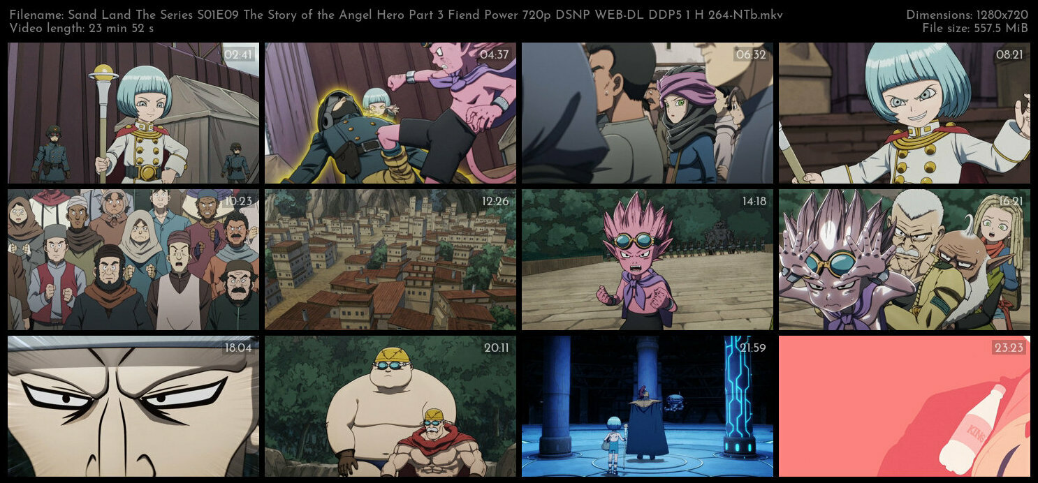 Sand Land The Series S01E09 The Story of the Angel Hero Part 3 Fiend Power 720p DSNP WEB DL DDP5 1 H