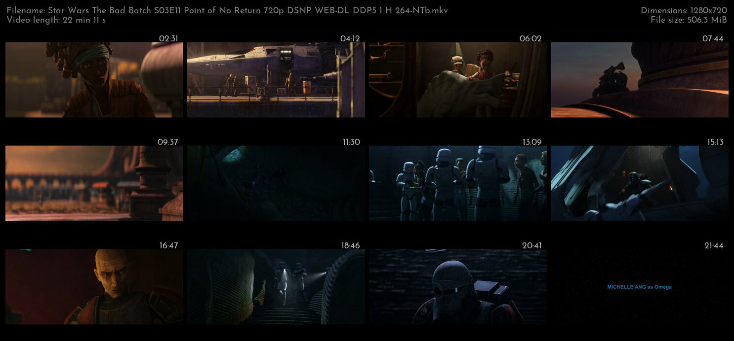 Star Wars The Bad Batch S03E11 Point of No Return 720p DSNP WEB DL DDP5 1 H 264 NTb TGx