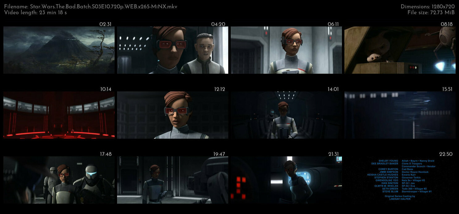 Star Wars The Bad Batch S03E10 720p WEB x265 MiNX TGx