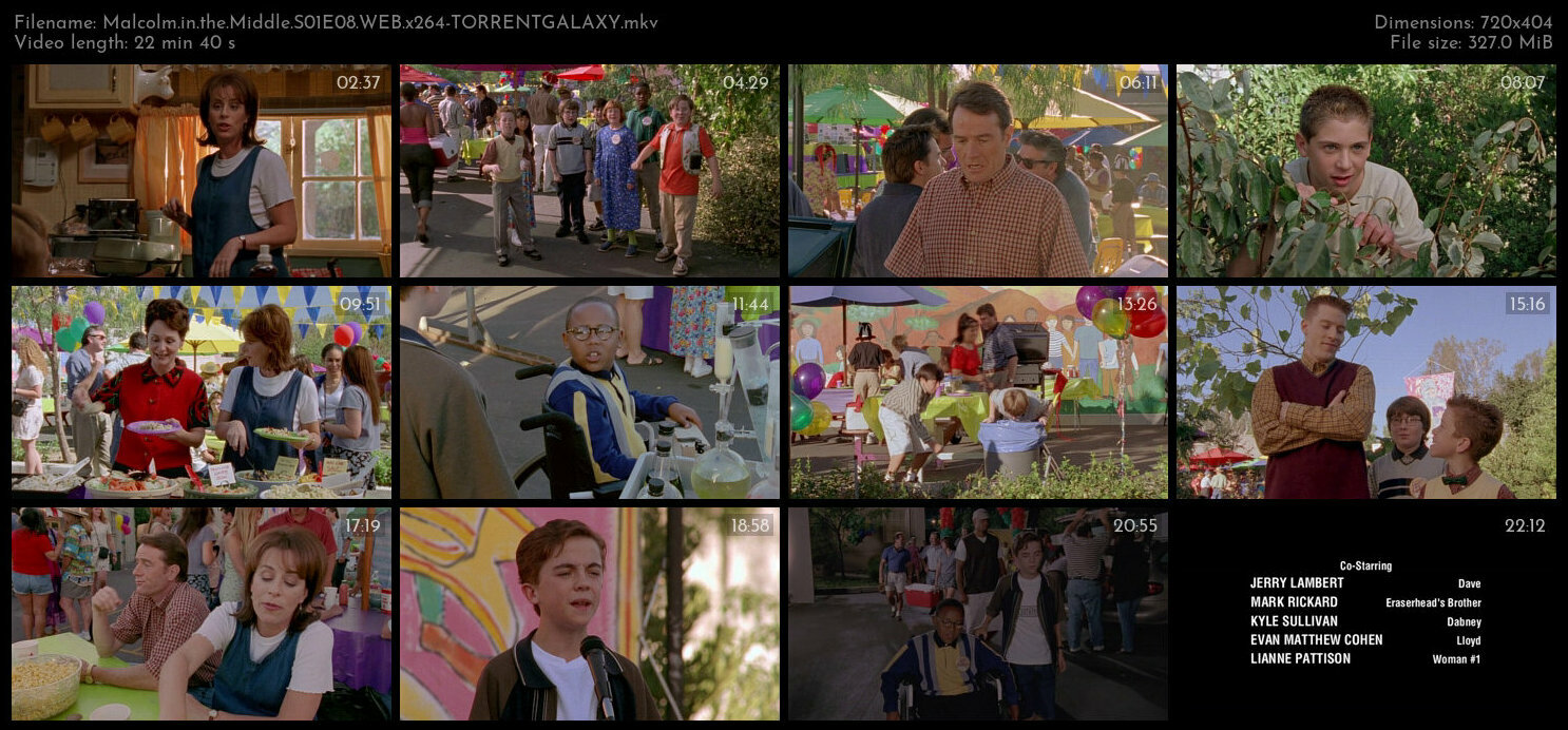 Malcolm in the Middle S01E08 WEB x264 TORRENTGALAXY