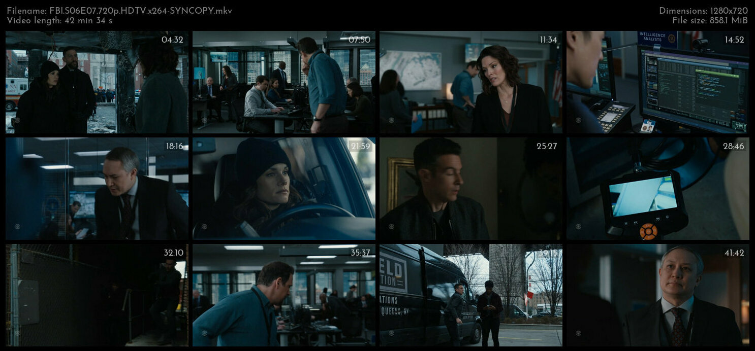 FBI S06E07 720p HDTV x264 SYNCOPY TGx