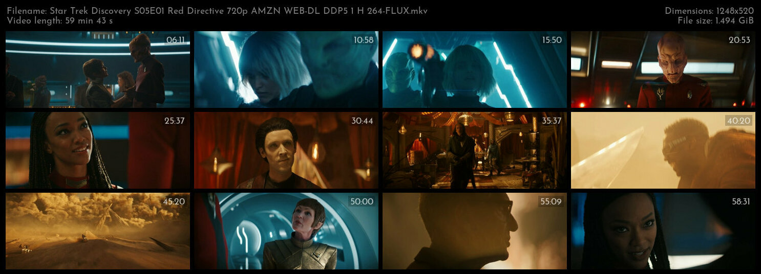Star Trek Discovery S05E01 Red Directive 720p AMZN WEB DL DDP5 1 H 264 FLUX TGx