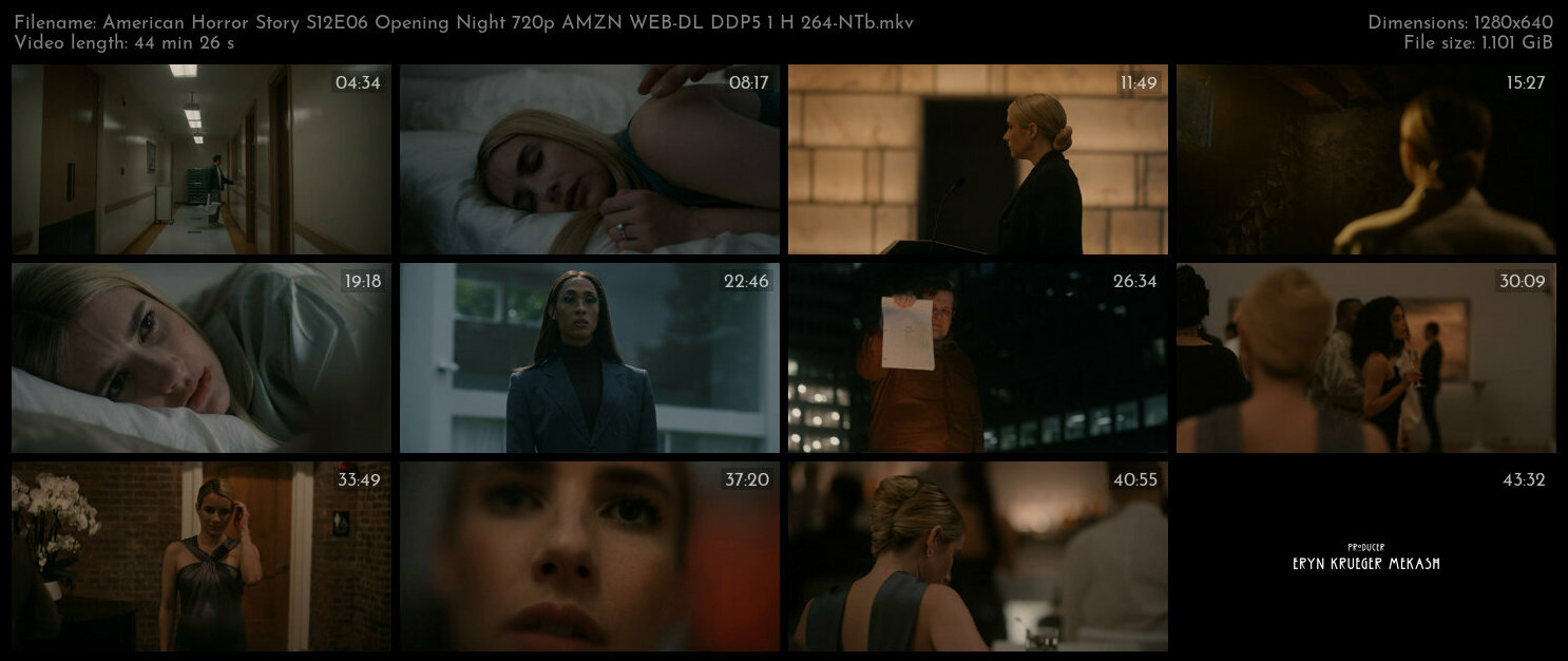 American Horror Story S12E06 Opening Night 720p AMZN WEB DL DDP5 1 H 264 NTb TGx