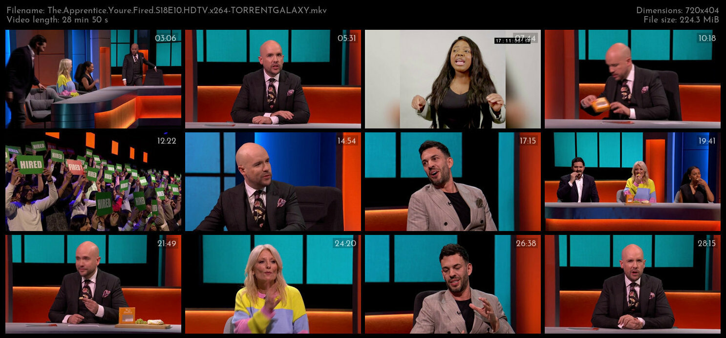 The Apprentice Youre Fired S18E10 HDTV x264 TORRENTGALAXY
