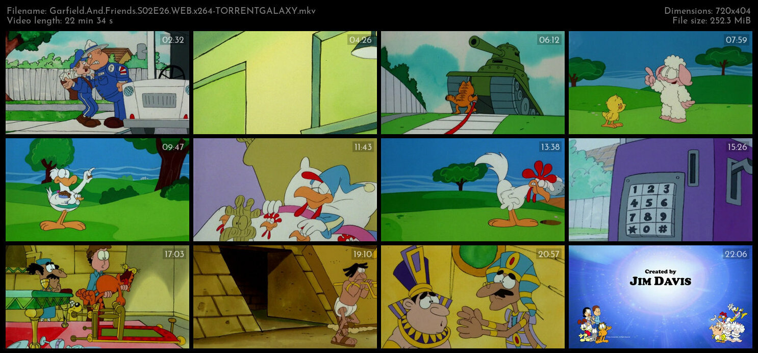 Garfield And Friends S02E26 WEB x264 TORRENTGALAXY