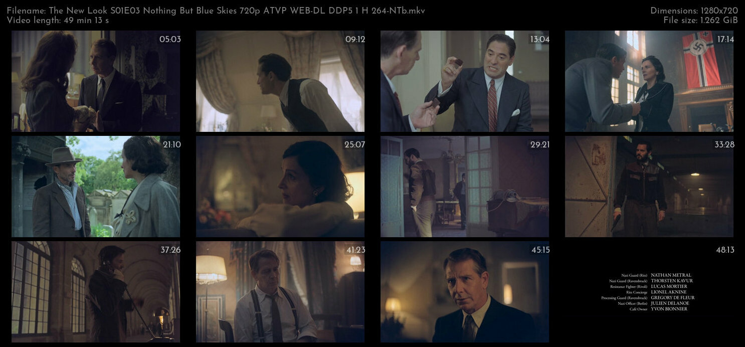 The New Look S01E03 Nothing But Blue Skies 720p ATVP WEB DL DDP5 1 H 264 NTb TGx
