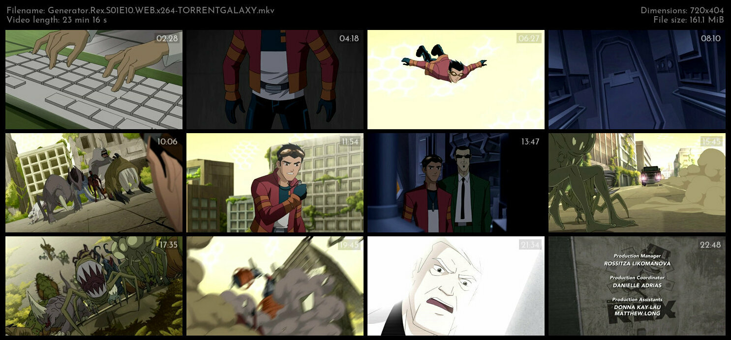 Generator Rex S01E10 WEB x264 TORRENTGALAXY