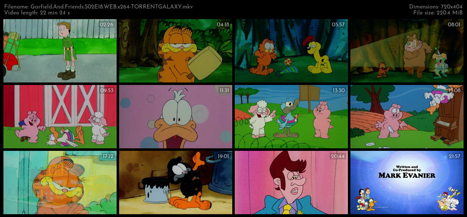 Garfield And Friends S02E18 WEB x264 TORRENTGALAXY