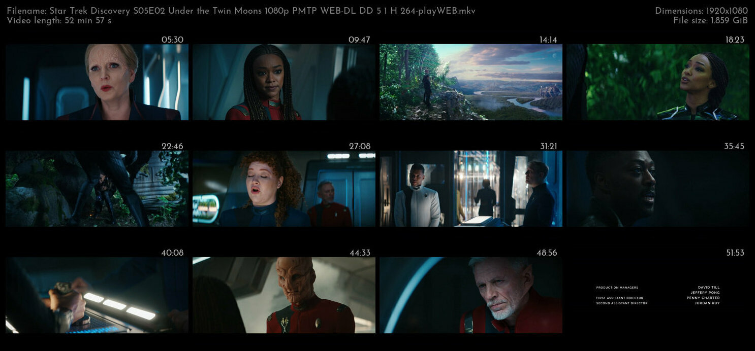 Star Trek Discovery S05E02 Under the Twin Moons 1080p PMTP WEB DL DD 5 1 H 264 playWEB TGx