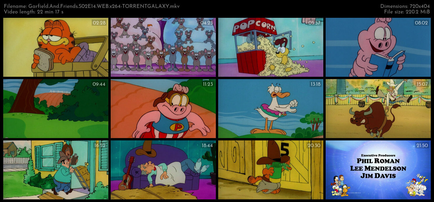 Garfield And Friends S02E14 WEB x264 TORRENTGALAXY