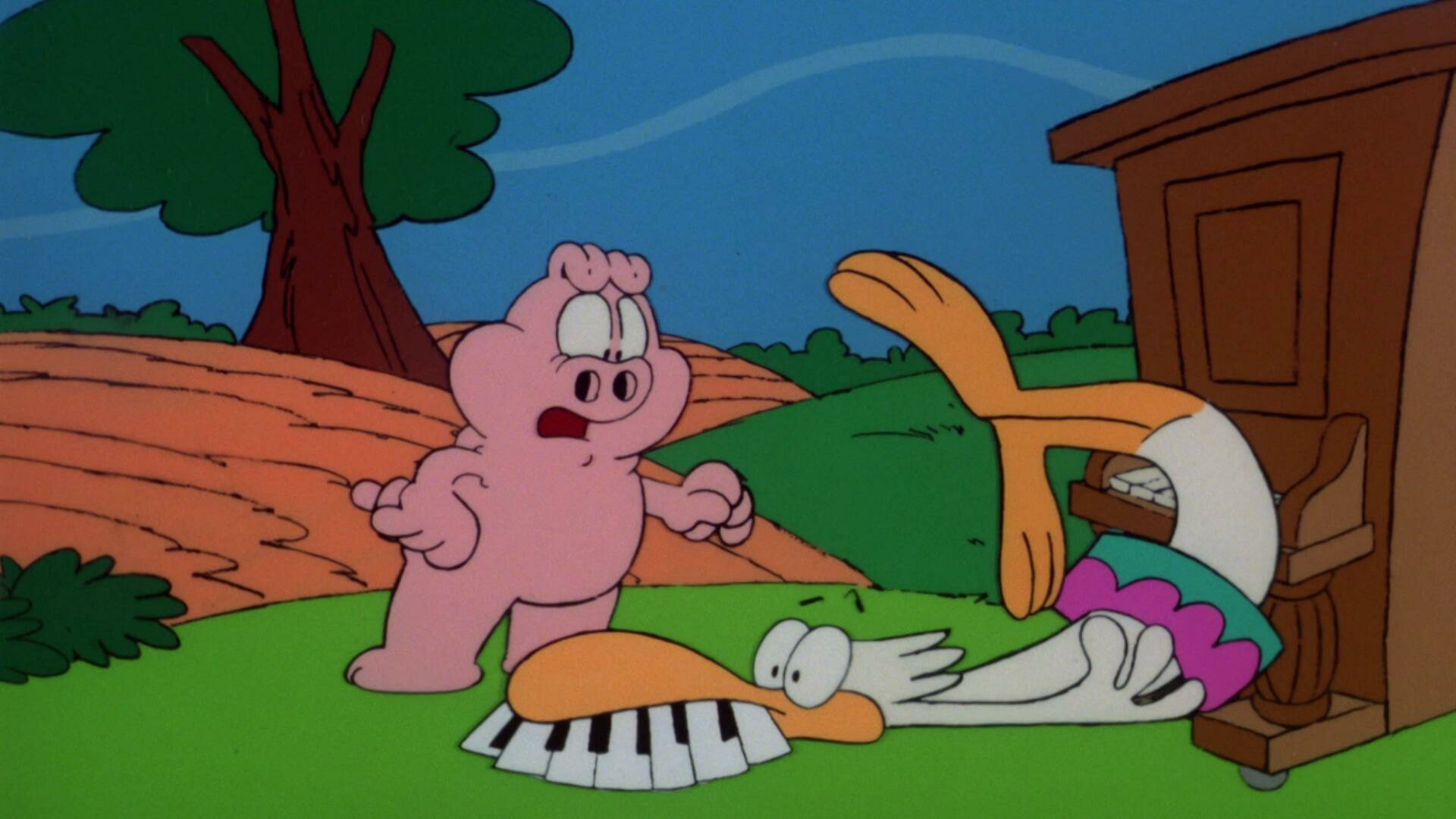 Garfield And Friends S02E18 The Bear Facts Nothing to be Afraid of The Big Talker 1080p WEB DL AAC2