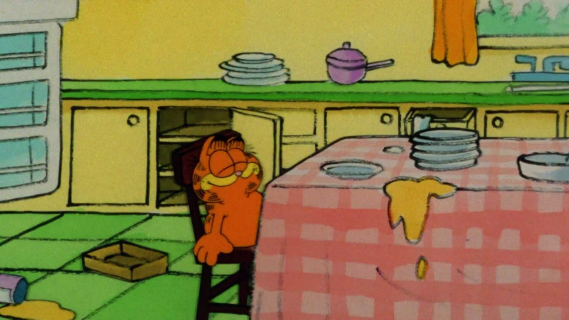 Garfield And Friends S02E20 TV of Tomorrow Little Red Riding Egg Well Fed Feline 1080p WEB DL AAC2 0