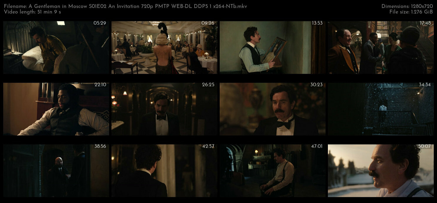 A Gentleman in Moscow S01E02 An Invitation 720p PMTP WEB DL DDP5 1 x264 NTb TGx