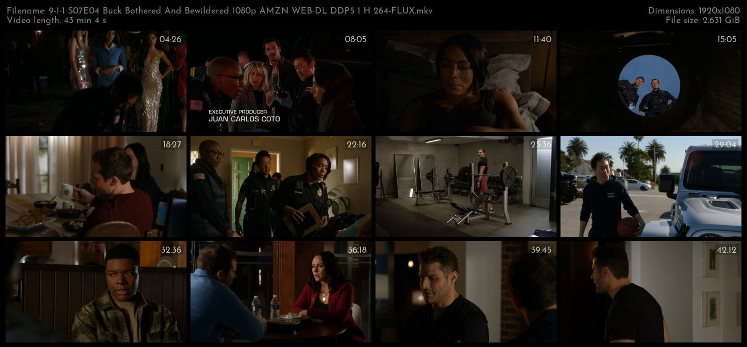 9 1 1 S07E04 Buck Bothered And Bewildered 1080p AMZN WEB DL DDP5 1 H 264 FLUX TGx