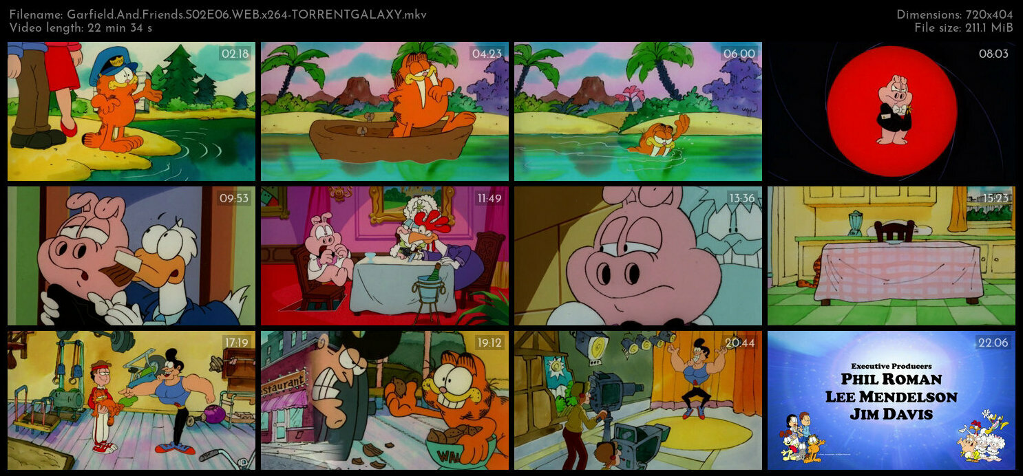 Garfield And Friends S02E06 WEB x264 TORRENTGALAXY