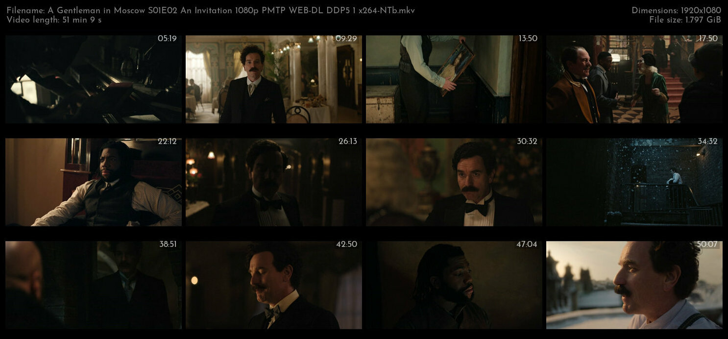 A Gentleman in Moscow S01E02 An Invitation 1080p PMTP WEB DL DDP5 1 x264 NTb TGx