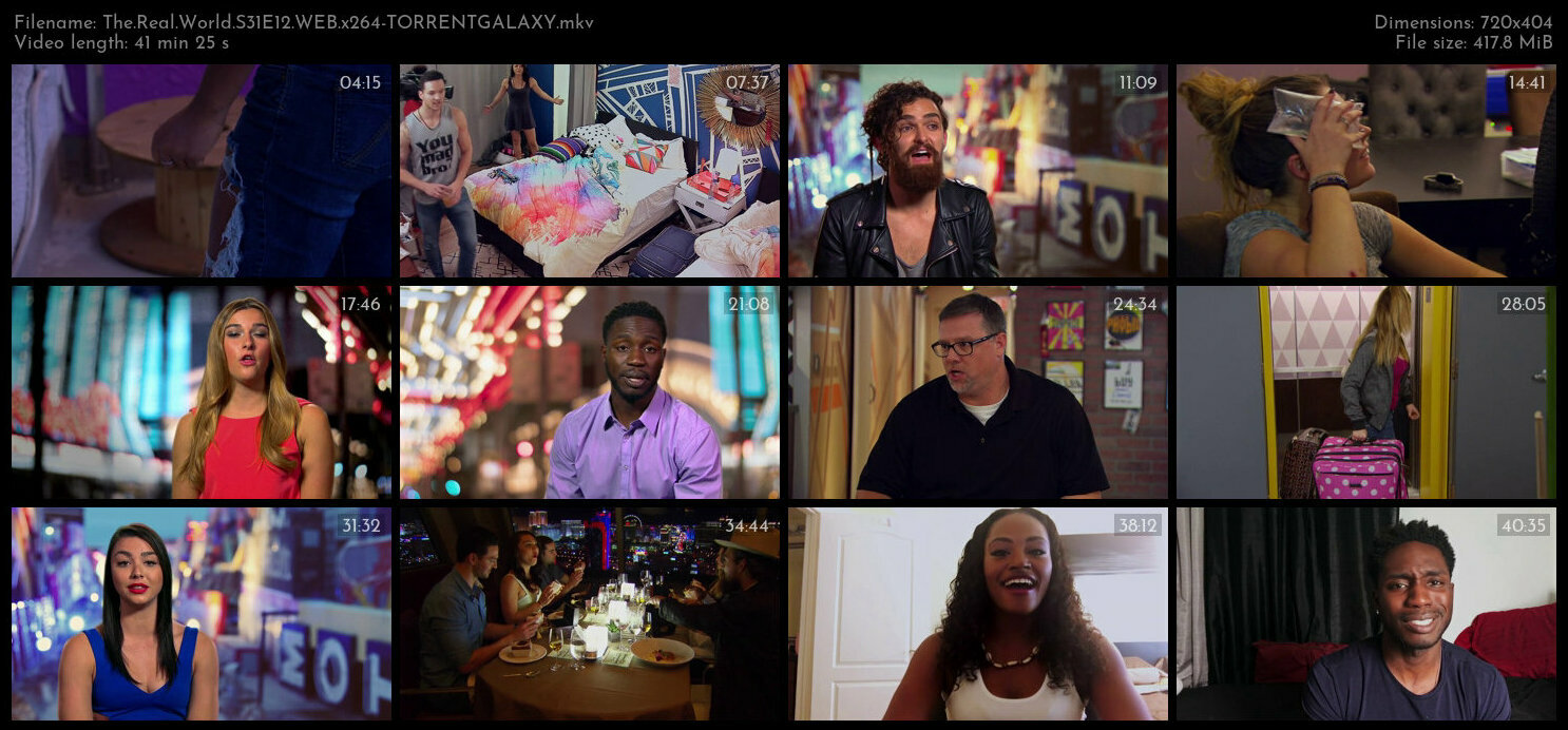The Real World S31E12 WEB x264 TORRENTGALAXY