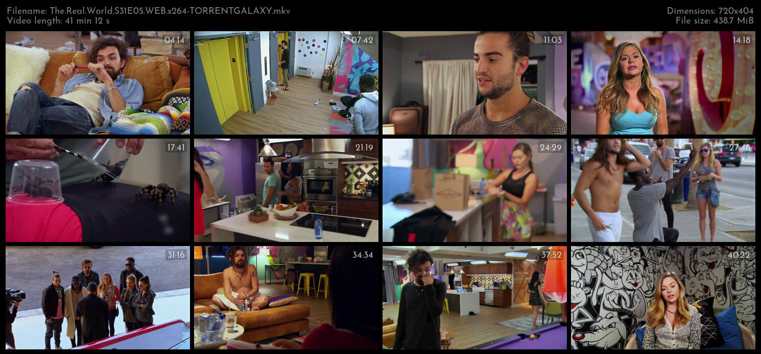 The Real World S31E05 WEB x264 TORRENTGALAXY