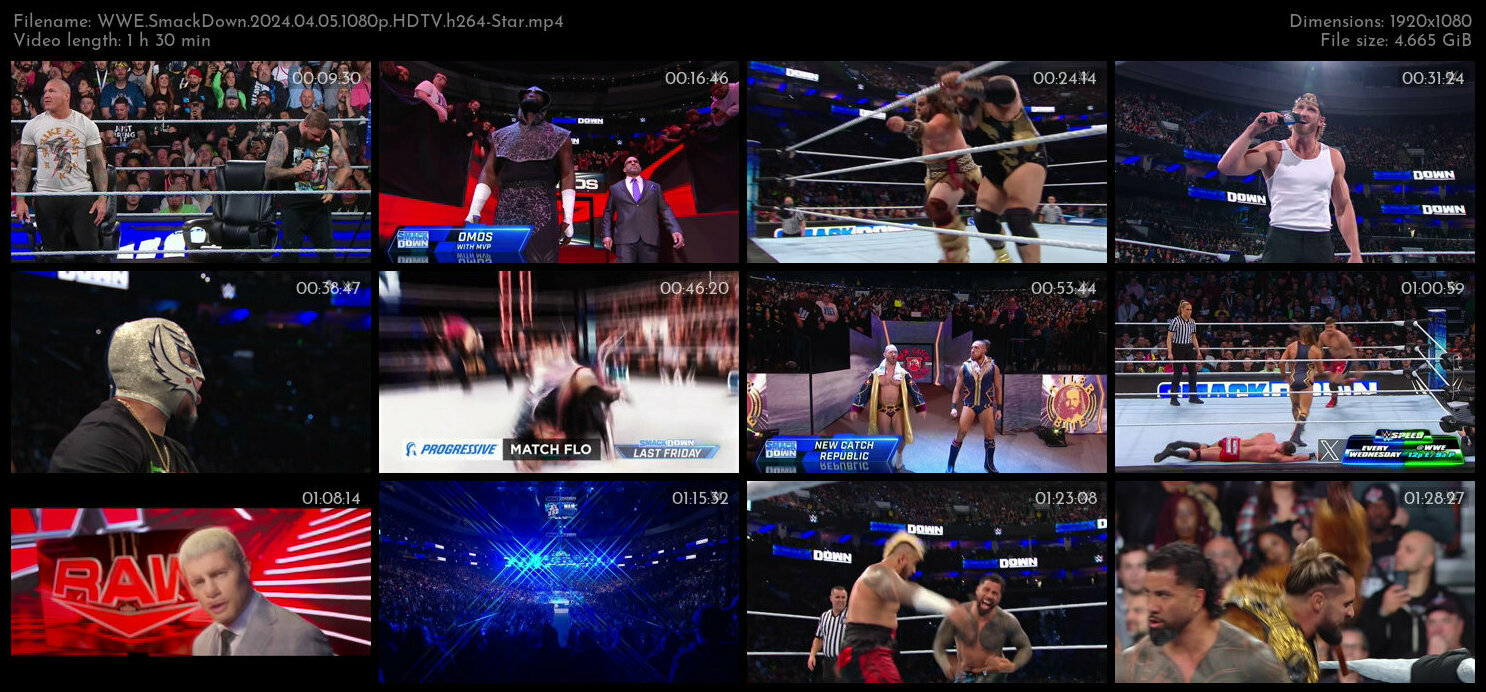 WWE SmackDown 2024 04 05 1080p HDTV h264 Star TGx