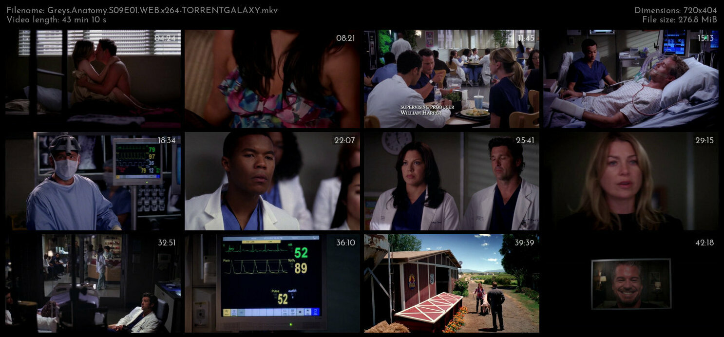 Greys Anatomy S09E01 WEB x264 TORRENTGALAXY