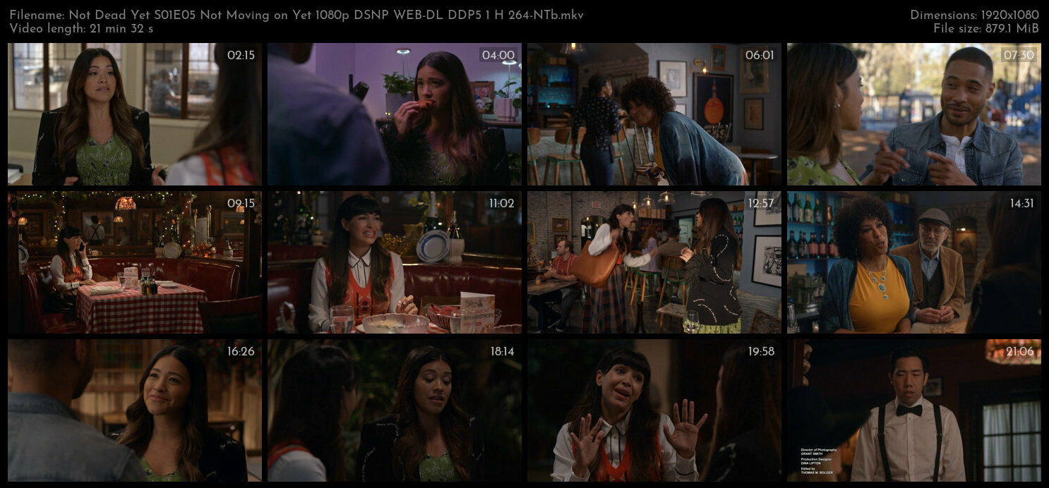 Not Dead Yet S01E05 Not Moving on Yet 1080p DSNP WEB DL DDP5 1 H 264 NTb TGx