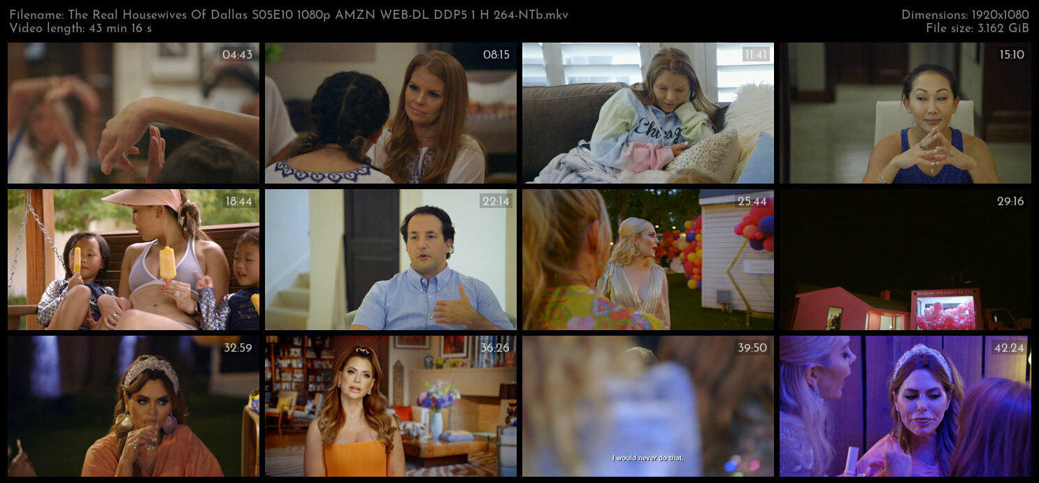 The Real Housewives Of Dallas S05E10 1080p AMZN WEB DL DDP5 1 H 264 NTb TGx