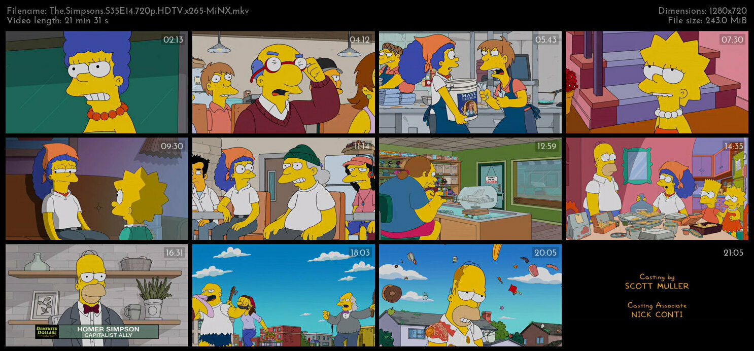 The Simpsons S35E14 720p HDTV x265 MiNX TGx