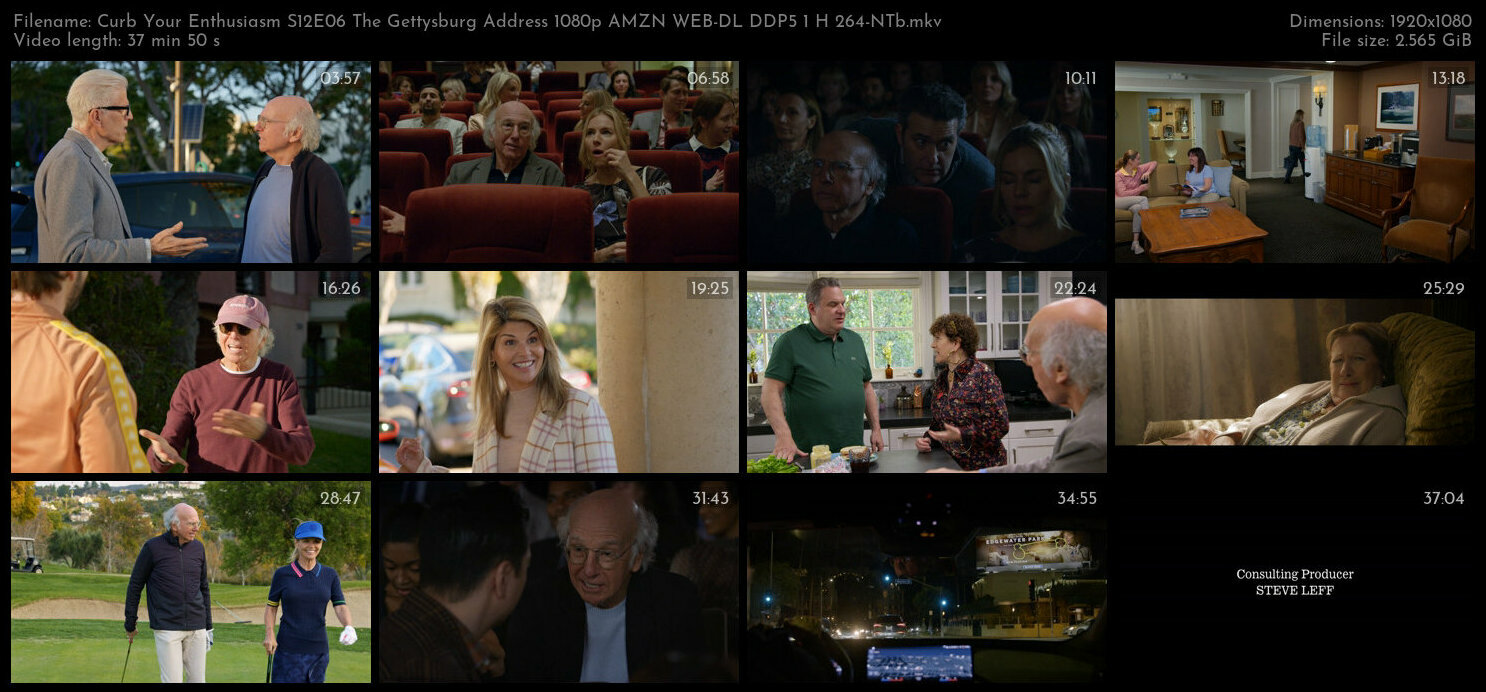 Curb Your Enthusiasm S12E06 The Gettysburg Address 1080p AMZN WEB DL DDP5 1 H 264 NTb TGx