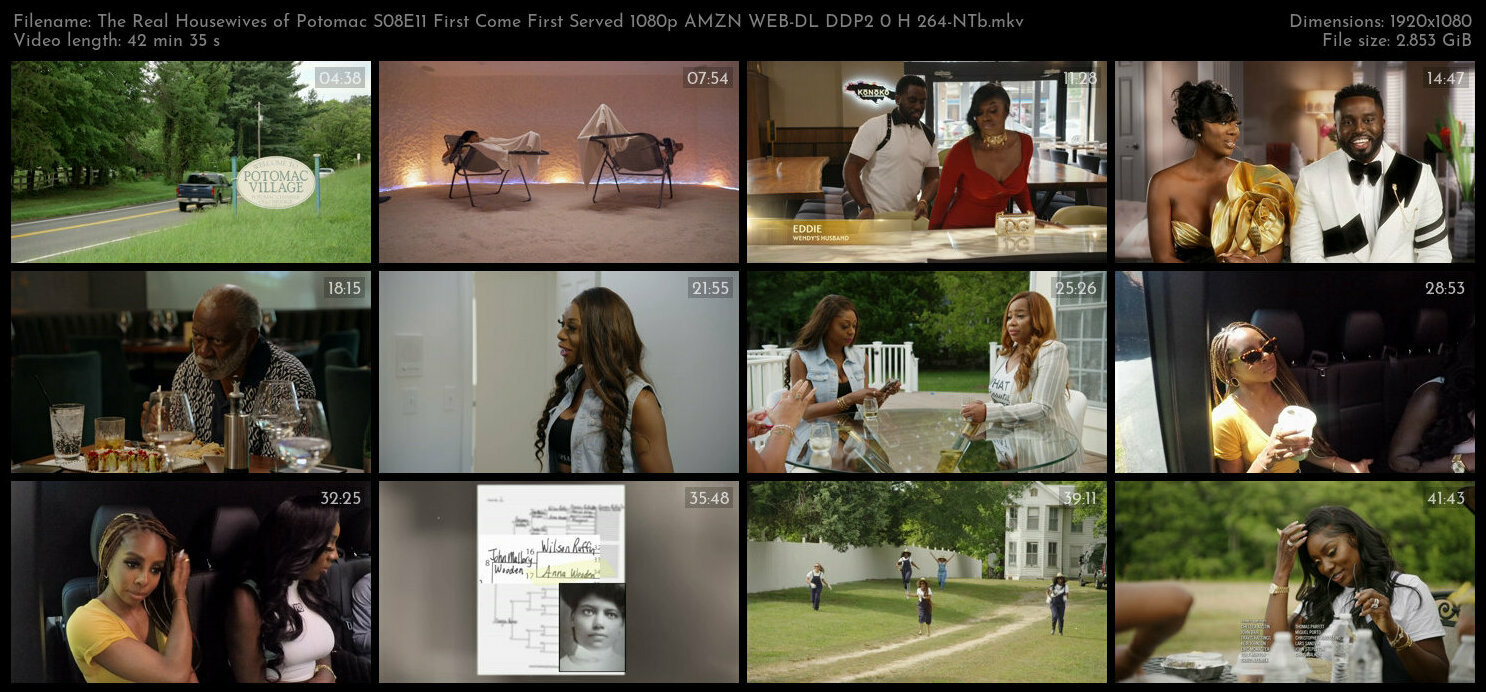 The Real Housewives of Potomac S08E11 First Come First Served 1080p AMZN WEB DL DDP2 0 H 264 NTb TGx