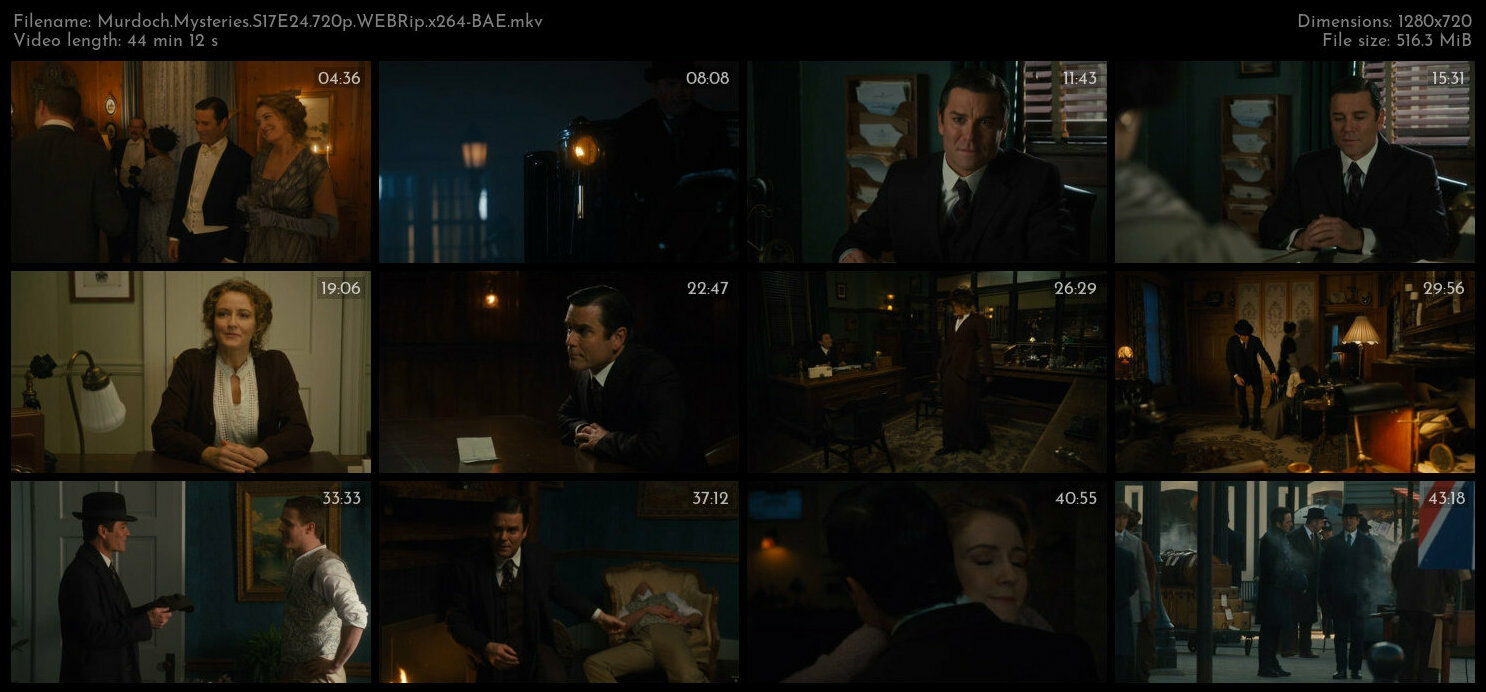 Murdoch Mysteries S17E24 720p WEBRip x264 BAE TGx