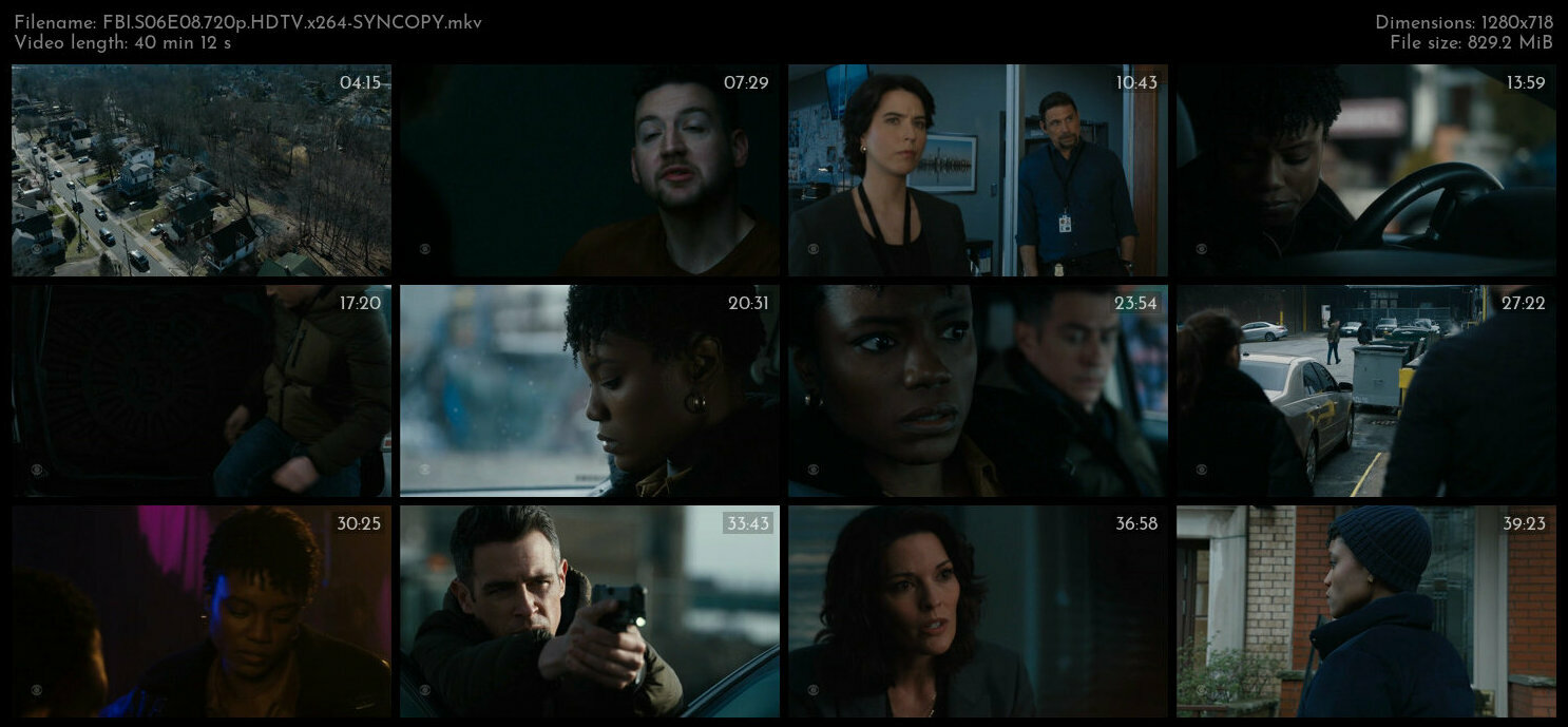 FBI S06E08 720p HDTV x264 SYNCOPY TGx