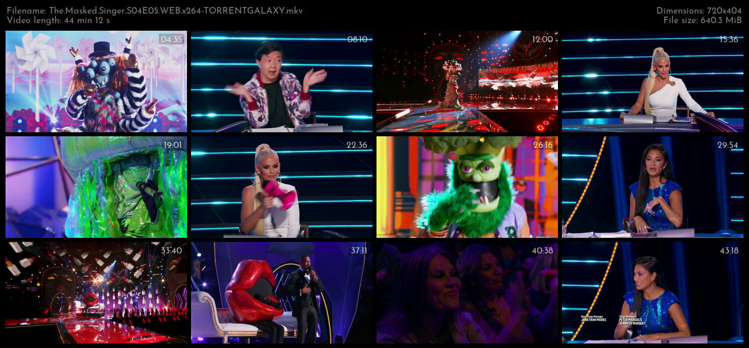 The Masked Singer S04E05 WEB x264 TORRENTGALAXY