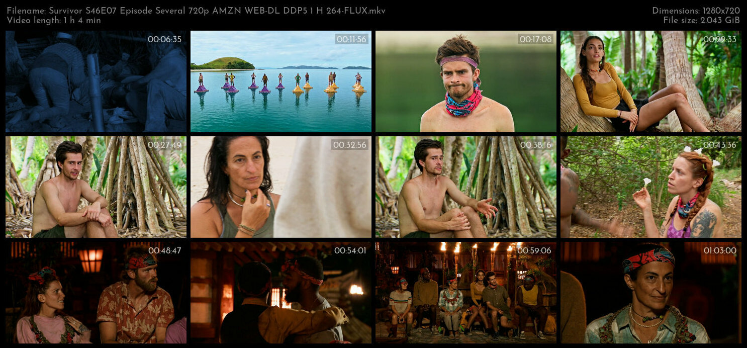 Survivor S46E07 Episode Several 720p AMZN WEB DL DDP5 1 H 264 FLUX TGx