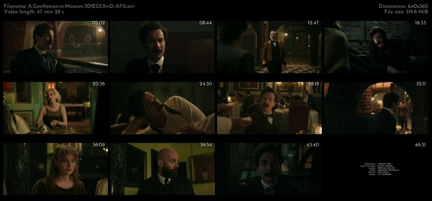 A Gentleman in Moscow S01E03 XviD AFG TGx
