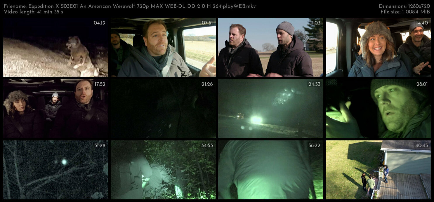 Expedition X S03E01 An American Werewolf 720p MAX WEB DL DD 2 0 H 264 playWEB TGx