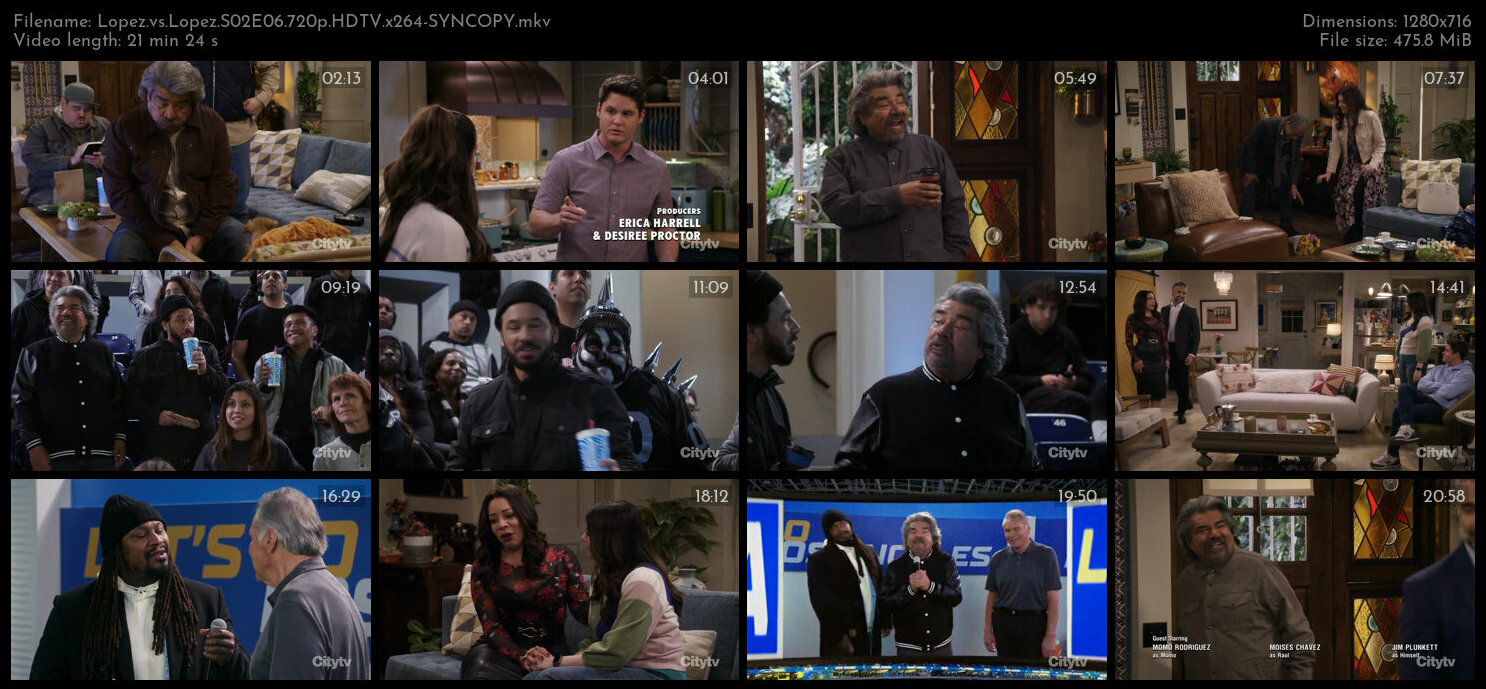 Lopez vs Lopez S02E06 720p HDTV x264 SYNCOPY TGx