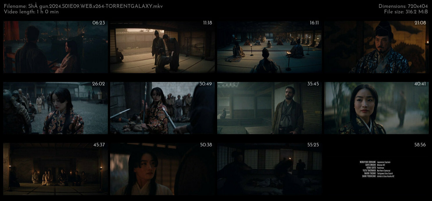 ShÅ gun 2024 S01E09 WEB x264 TORRENTGALAXY