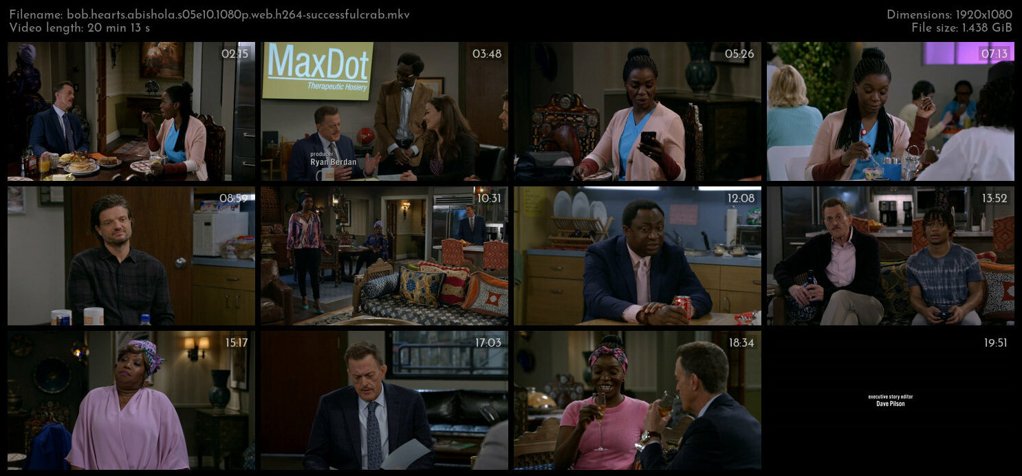 Bob Hearts Abishola S05E10 1080p WEB H264 SuccessfulCrab TGx